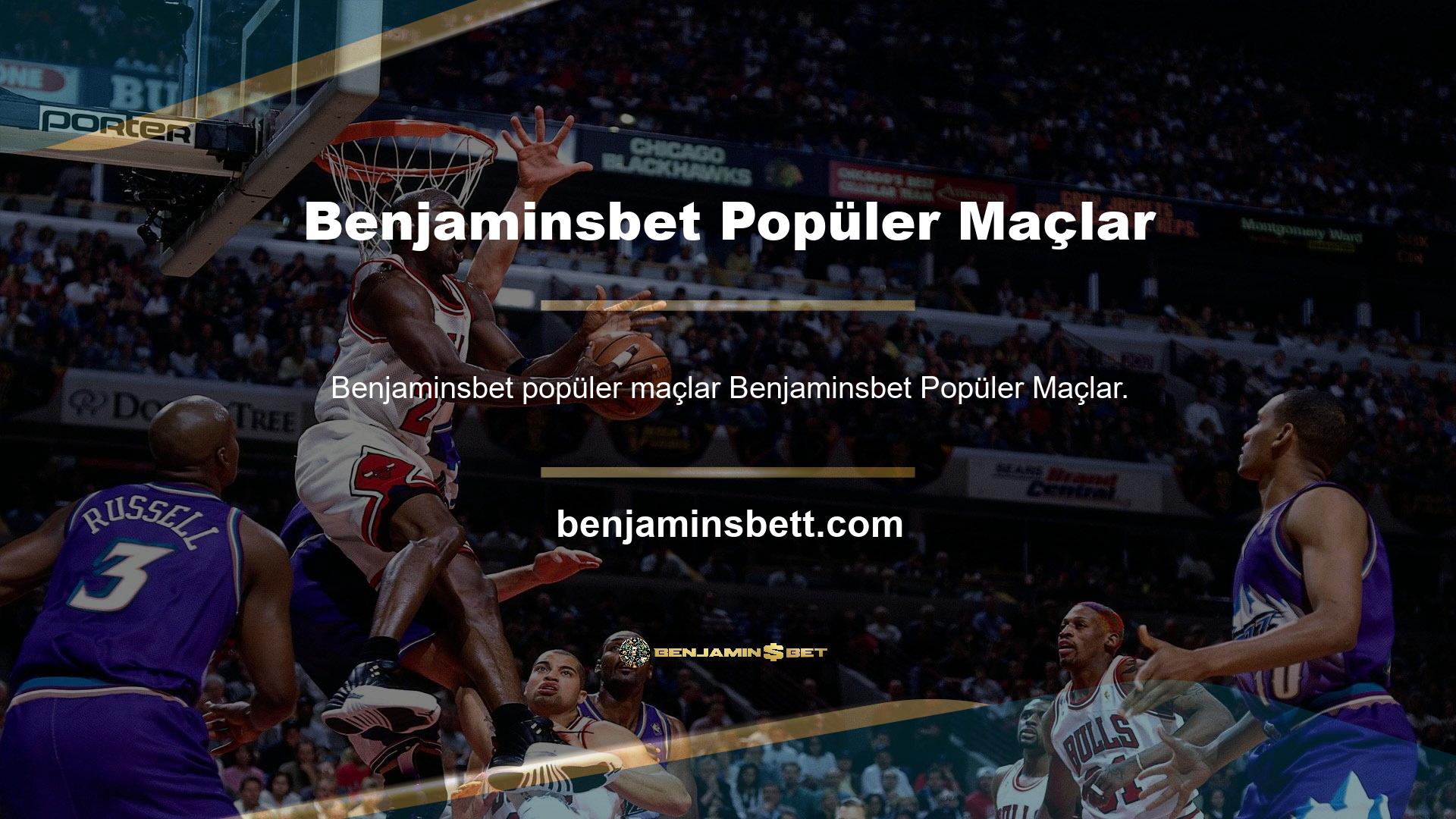 Benjaminsbet popüler maçları, ünlü maçlarda şiddetli bir tempo oluşturmaya çalışırken, birçok farklı seçeneğiniz olacak